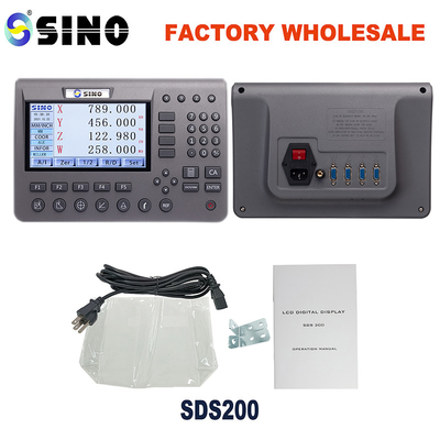 Szklana maszyna liniowa SINO SDS200 Cyfrowe zestawy odczytowe Instrument testowy do tokarki frezarskiej CNC TTL