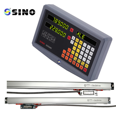 SINO SDS 2MS DRO Kits Szklana skala liniowa do frezowania przetwórni TTL 2 osi System instrumentów badawczych z odczytem cyfrowym