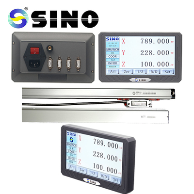 3-osiowe cyfrowe zestawy odczytowe LCD SDS200s Wyświetlacz DRO 0,005 mm Grating Linear Scale Encoder
