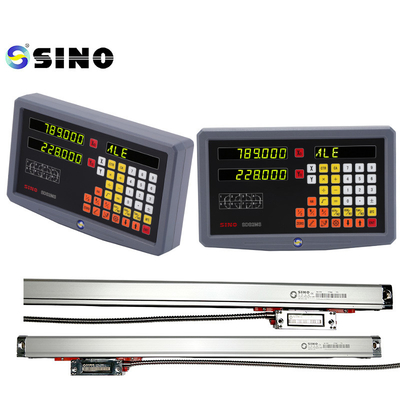 SINO SDS2MS cyfrowe odczytywanie 2 osi optyczne z kątem liniowy koder Długość 7-102cm dla frezarki
