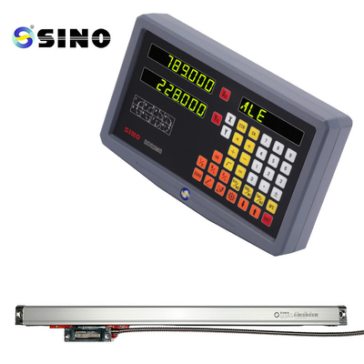 SINO SDS2MS cyfrowe odczytywanie 2 osi optyczne z kątem liniowy koder Długość 7-102cm dla frezarki