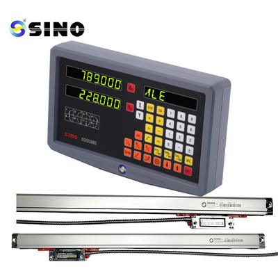 SINO SDS 2MS cyfrowy odczyt 2 osi z liniową skalą magnetyczną Dro Kit dla frezarek