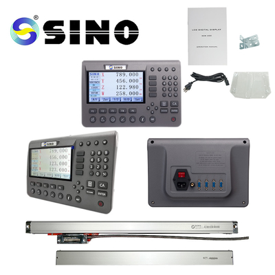 2 osi DRO SDS 200 Kit Metal LCD pełny ekran dotykowy 0,005mm rozdzielczość Praktyczny dla frezarki