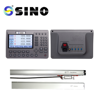 2 osi DRO SDS 200 Kit Metal LCD pełny ekran dotykowy 0,005mm rozdzielczość Praktyczny dla frezarki