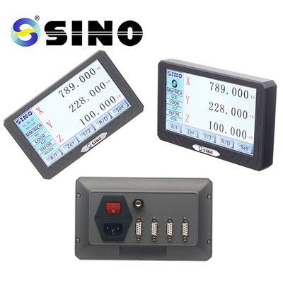 Sino SDS200 Metalowy 4-osiowy zestaw wyświetlacza LCD z cyfrowym odczytem Ka-300 Encoder w skali liniowej