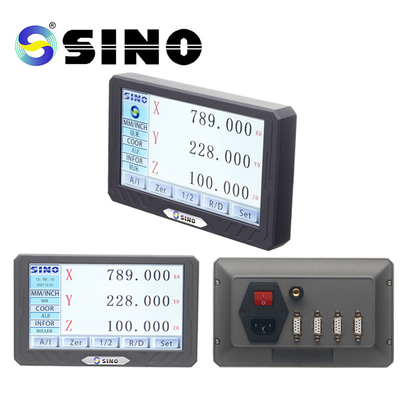 Sino SDS200 Metalowy 4-osiowy zestaw wyświetlacza LCD z cyfrowym odczytem Ka-300 Encoder w skali liniowej