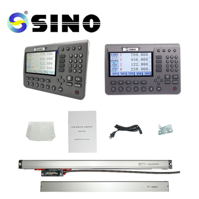 SINO KA600-1900mm Liniowy czujnik szkła 3-osiowy DRO cyfrowy wyświetlacz odczytu do frezowania i obróbki obrabiarki CNC