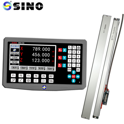 1um Encoder w skali liniowej z cyfrowym odczytem 3-osiowym Sino SDS6-3VA Zestaw DRO do frezowania zwrotnika