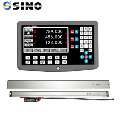 System cyfrowego odczytu LCD 3 osi SINO SDS6-3VA DRO Display Linear Scale Glass Sensor