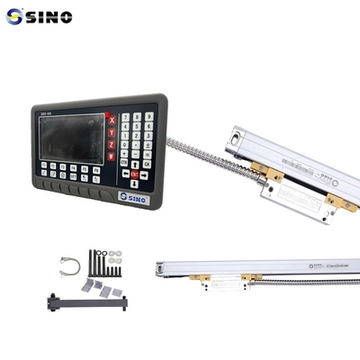 Cyfrowy miernik Metal Sino SDS5-4VA z czterema osiami i wyświetlaczem LCD, ogólne odczyty dla frezarek, wytaczarek, szlifierek i tokarek