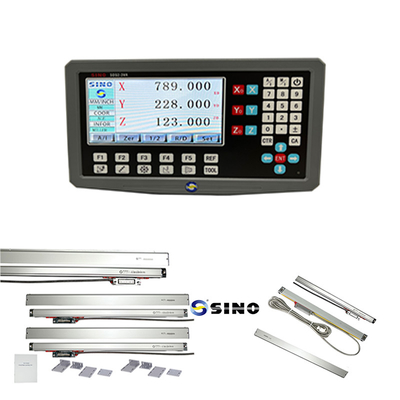 SINO SDS2-3VA LCD DRO 3-osiowy system odczytu cyfrowego do wiercenia i frezowania z kodem