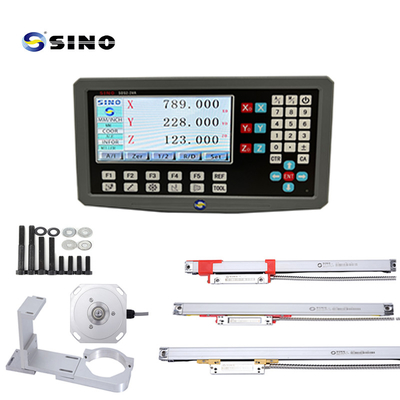 SINO SDS2-3VA LCD DRO 3-osiowy system odczytu cyfrowego do wiercenia i frezowania z kodem