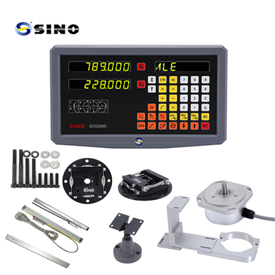 SINO cyfrowy odczyt SDS 2MS 2-osiowa skala magnetyczna Dro z zestawem kodowania liniowego do frezarek