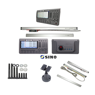 SINO SDS200 4 Oś Metal LCD SINO System cyfrowego odczytu 285x195x53cm Trwały z zestawem szyfrowania liniowego do przetworu