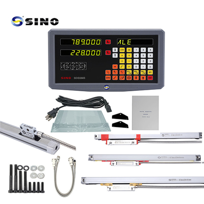 SINO SDS2MS 2 osi System cyfrowego odczytu DRO wielofunkcyjny z skałą liniową KA300 dla przetwórni