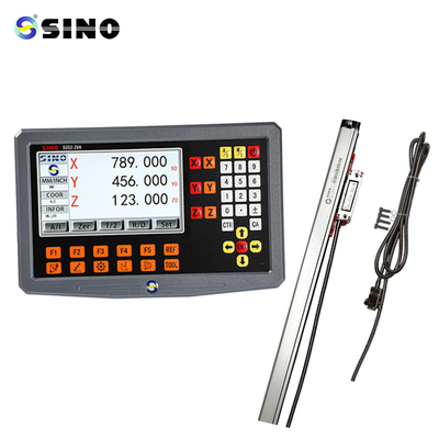 Wielofunkcyjny system DRO w skali liniowej z rozdzielczością 1μm LCD i 2 osi DRO