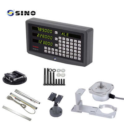 SINO 3-osiowy odczyt cyfrowy SDS6-3V z skalą liniową KA600-1300mm DRO dla maszyny obróbkowej
