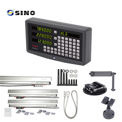 SINO 3-osiowy odczyt cyfrowy SDS6-3V z skalą liniową KA600-1300mm DRO dla maszyny obróbkowej
