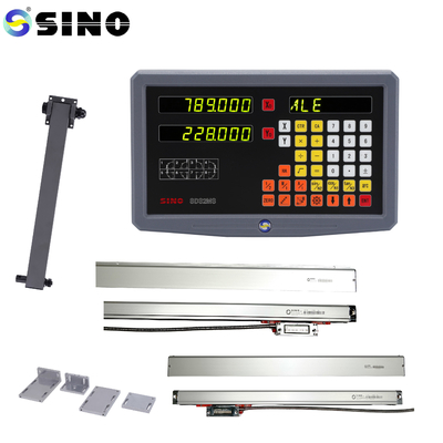 Cyfrowy wyświetlacz odczytu SINO 2-osiowy SDS2MS z enkoderem liniowym AC 100-240V System odczytu cyfrowego SINO SDS2MS Wielofunkcyjny