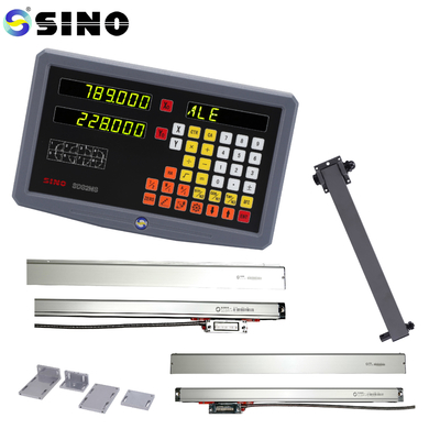Wielofunkcyjny z skalą liniową do obrabiarki obrabiarki 2 osi SDS2MS SINO Digital Lathe Readout System AC 100-240V
