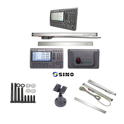 SINO SDS200 4-osiowy system odczytu cyfrowego z wyświetlaczem LCD Trwałe konstrukcje metalowe i kodery liniowe dla maszyn obróbkowych