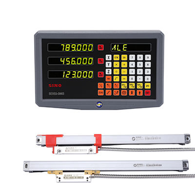 SINO SDS 2-3MS 2-Axis DRO Digital Readout 0.005mm Resolution for Milling Machine with Linear Encoder
