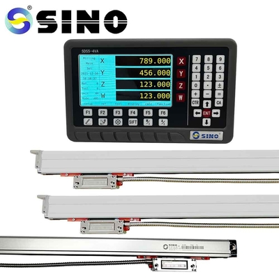 SINO SDS5-4VA Digital Display Meter 4 Waga liniowa Wysoka precyzja do frezowania CNC