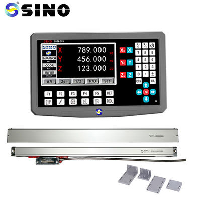 Dobra cena RoHS 3 Axis DRO Kit Milling Lathe Grider Digital Readout Display 5um Optical Ruler Linear Scale Encoder w Internecie
