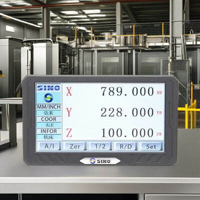 Dobra cena SINO 220V Poziomy SDS200S 3-osiowy odczyt cyfrowy Migital do frezarek Odczyt cyfrowy Migital w Internecie
