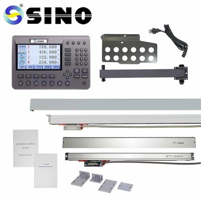 Dobra cena Dwuosiowa frezarka do metalu LCD DRO Rozdzielczość 0,005 mm Praktyczna w Internecie