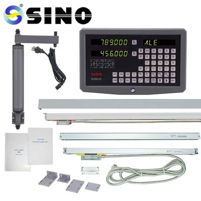 Dobra cena Skala 5 V 2 osie DRO do tokarki, wyświetlacz cyfrowy o przekątnej 0,0002 cala w Internecie