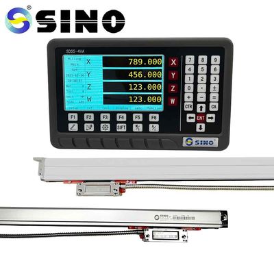 Dobra cena SINO SDS5-4VA Digital Display Meter 4 Waga liniowa Wysoka precyzja do frezowania CNC w Internecie